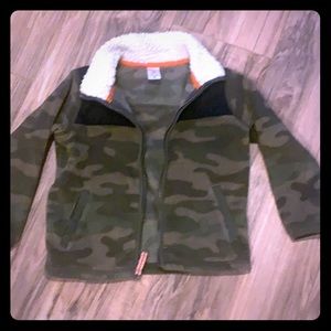 Carter’s fleece camo jacket